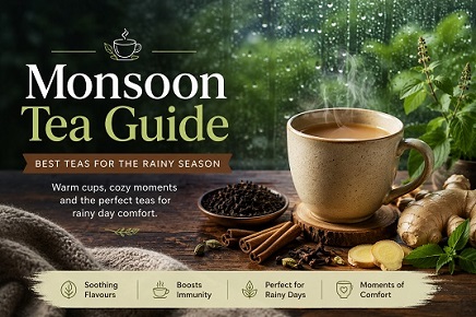 Monsoon Tea Guide — Best Teas for the Rainy Season